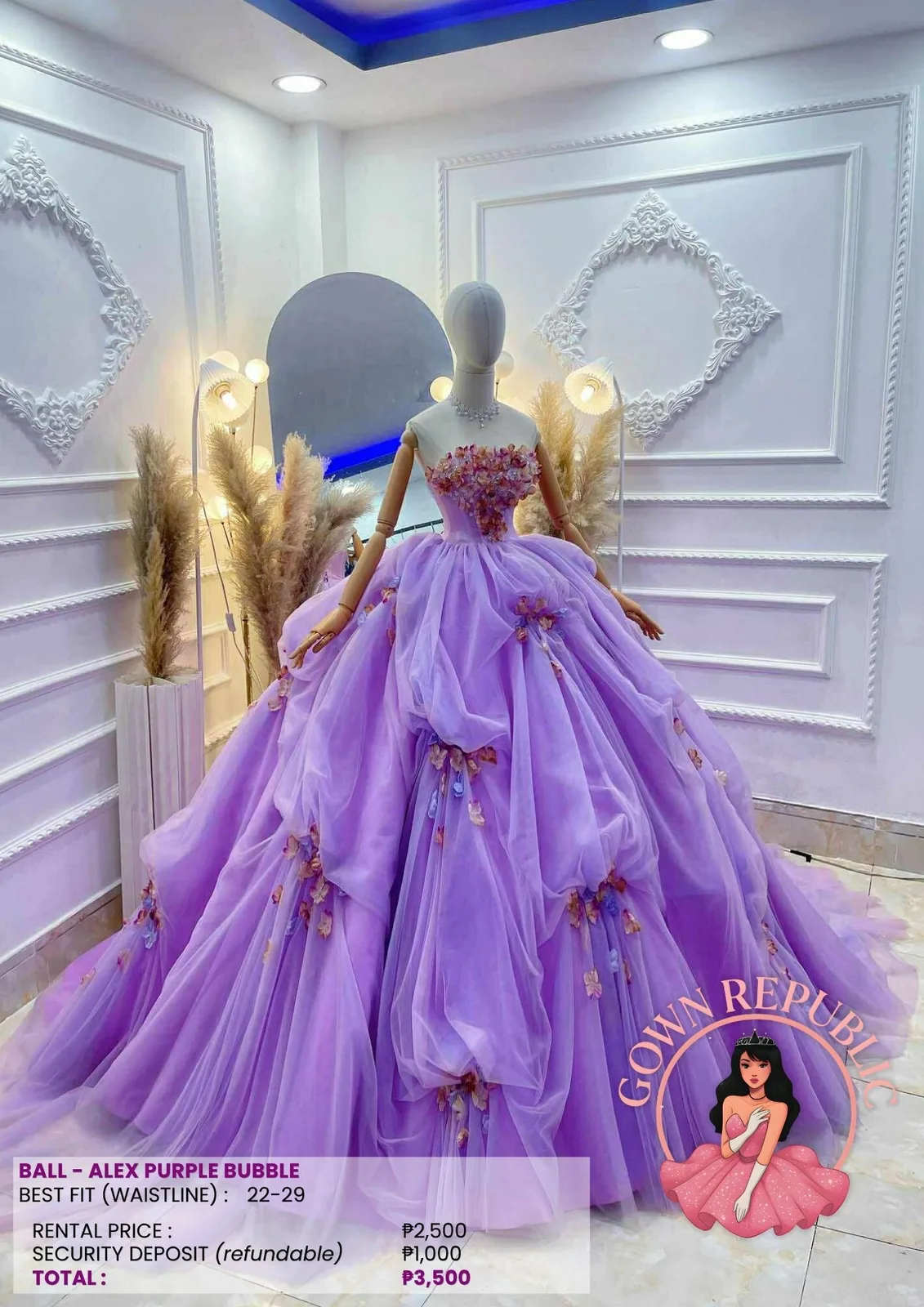 Ball Gowns: Purple 205